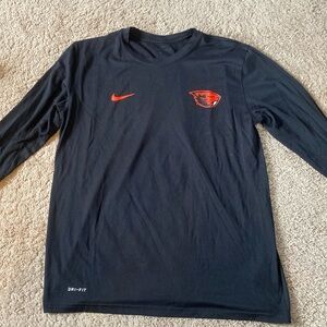 Nike Oregon State Long Sleeve Dr-Fit T-shirt size large